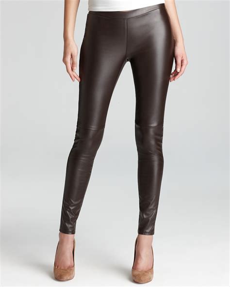 women's michael kors leggings|Michael Kors faux leather leggings.